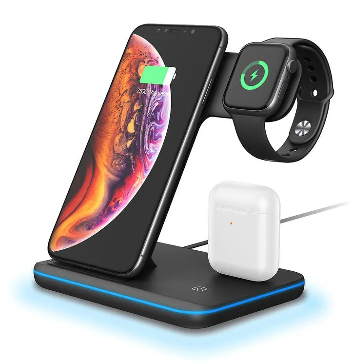 Meztore™ 3 in 1 Wireless Charger Stand